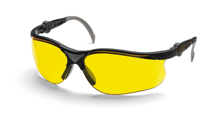 Protective glasses  Yellow X HUSQUERNA