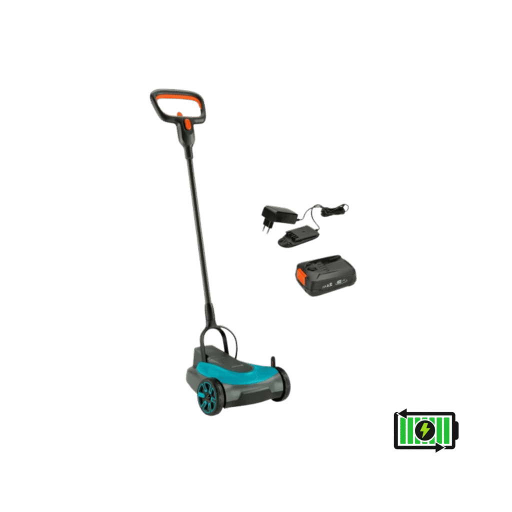 ელემენტიანი ბალახის საკრეჭი სახელურით