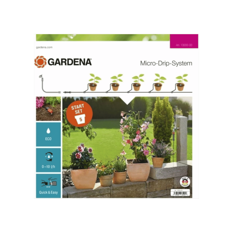 წვეთოვანი სარწყავი კომპლექტი ბაღისთვის