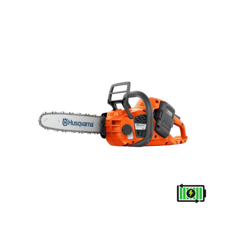 ელექტროხერხი ბაღის მოვლისთვის ელემენტით