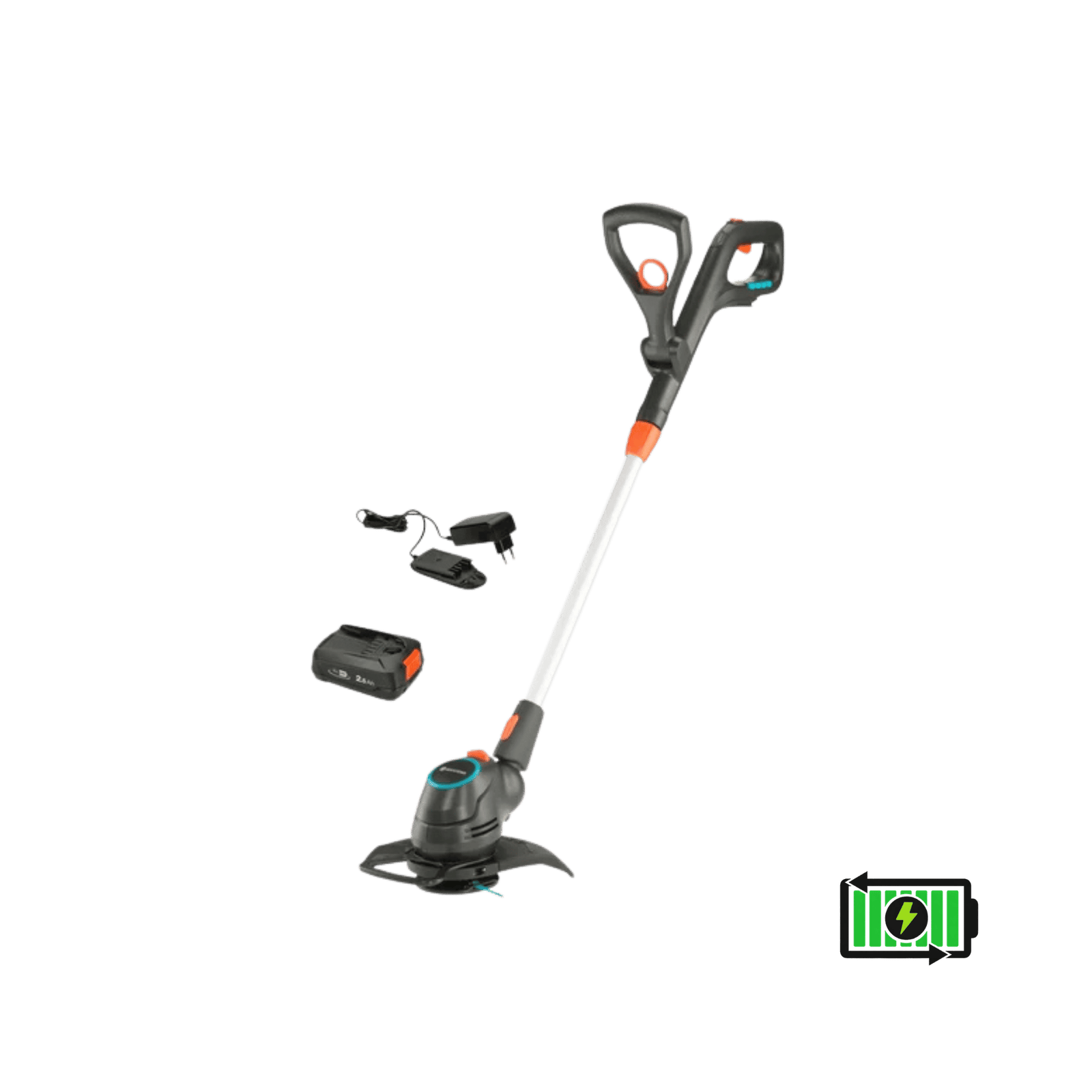 electric-grass-trimmer-23-18v-p4a ელექტრო ბალახის სათიბი ცელი ბაღისთვის