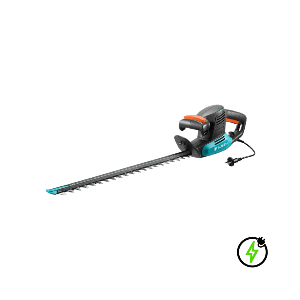 ელექტრო ბუჩქების საკრეჭი ბაღის მოვლისთვის