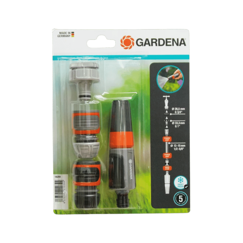 სარწყავი პირების კომპლექტი ბაღის მორწყვისთვის