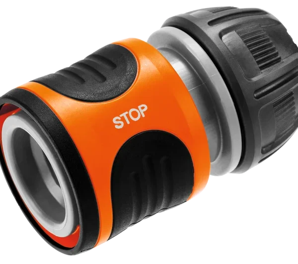 კონექტორი სტოპით 13მმ (1/2") - 15მმ (5/8")