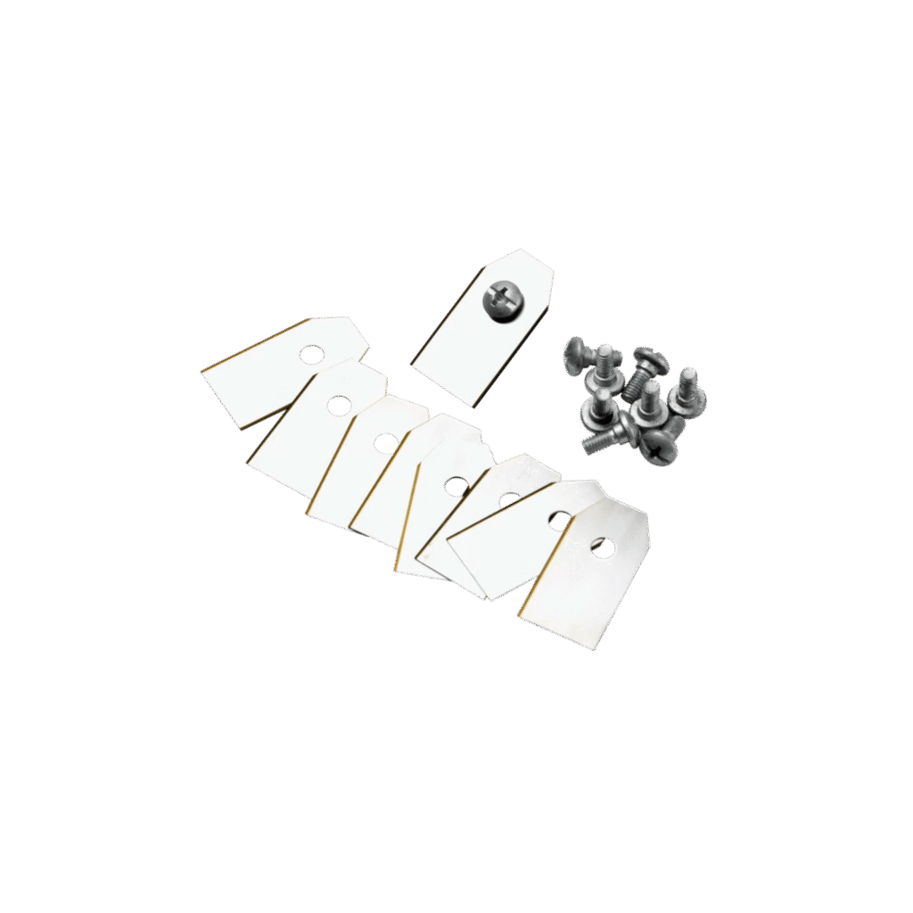 საჭრელი დანების კრებული ბაღის ტექნიკისთვის