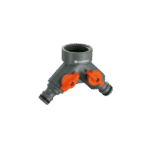 ორი დაბოლოების მქონე კონექტორი შლანგისთვის