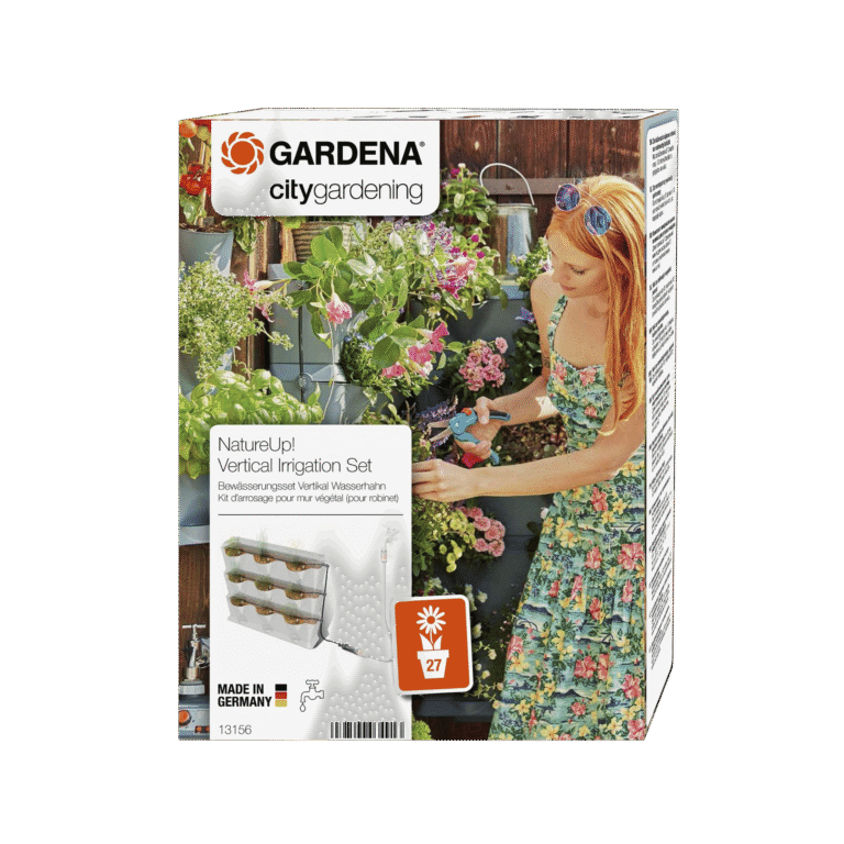 ვერტიკალური ბაღის წვეთოვანი სარწყავი სისტემა