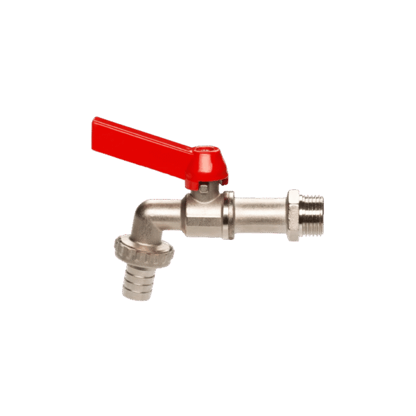 მეტალის ონკანი ორი ზომის შეერთებით