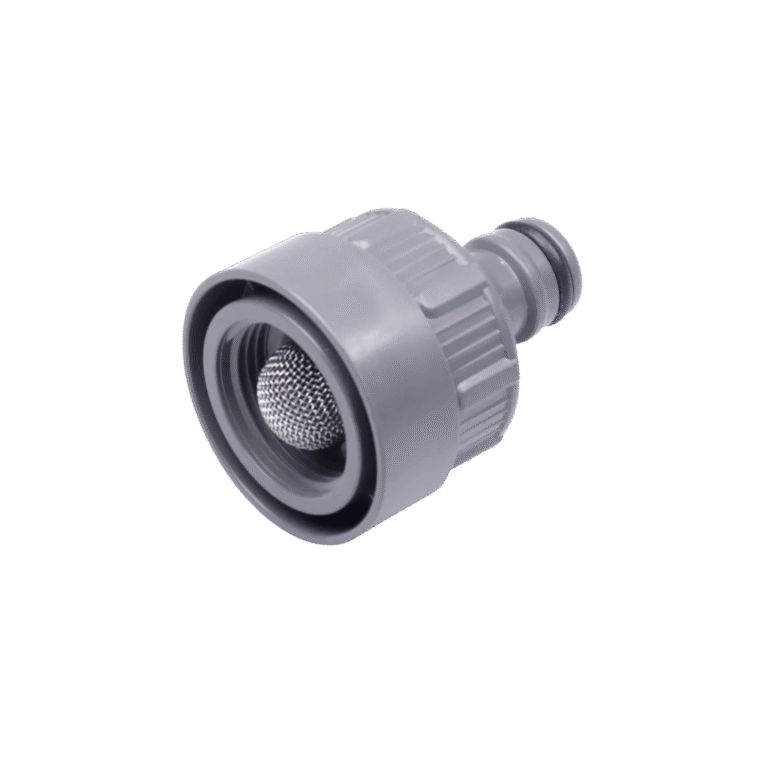 ონკანის კონექტორი ჩამკეტი მექანიზმით