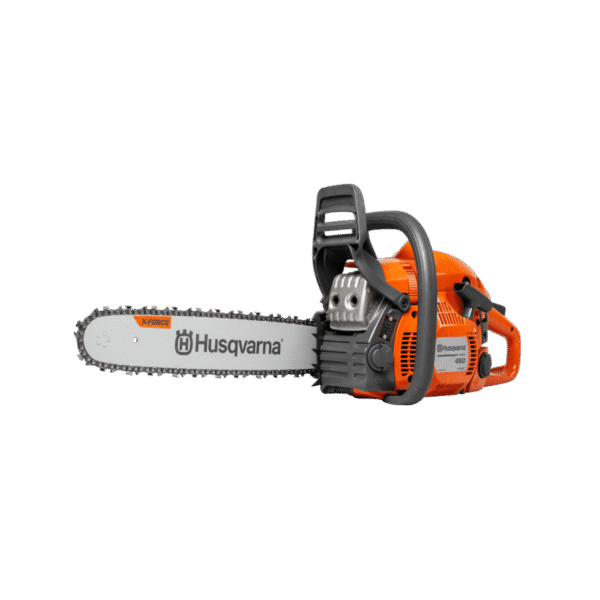 ბენზოხერხი 15 დიუმიანი შინისა და ჯაჭვით