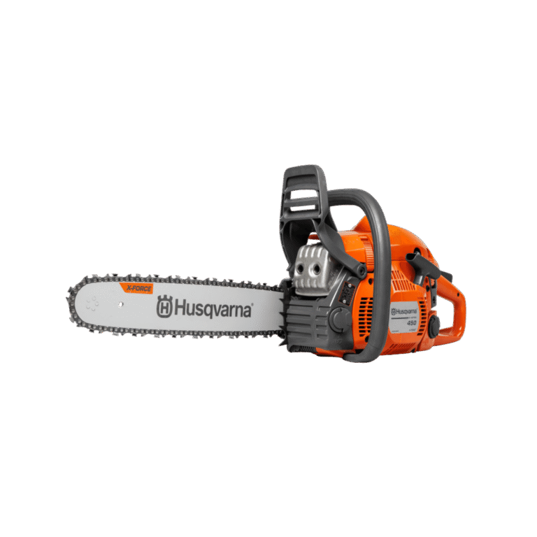 ბენზოხერხი 15 დიუმიანი შინისა და ჯაჭვით