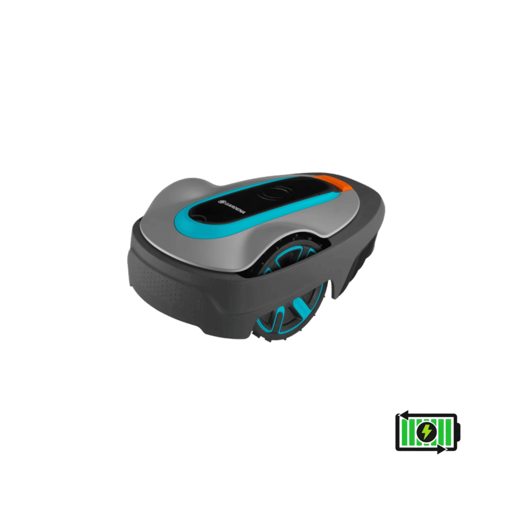 Gardena SILENO 500 ბალახის საჭრელი რობოტი ბაღისთვის