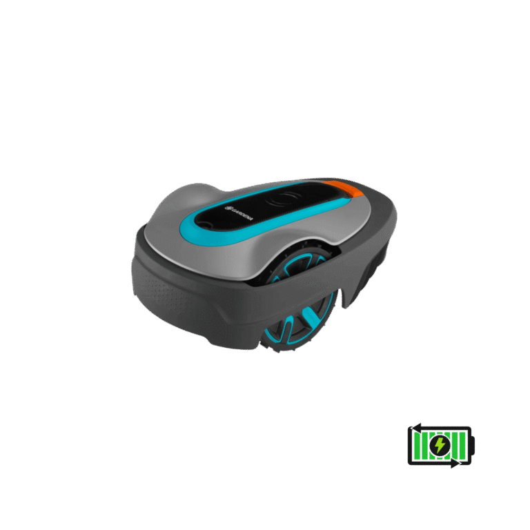 Gardena SILENO 500 ბალახის საჭრელი რობოტი ბაღისთვის