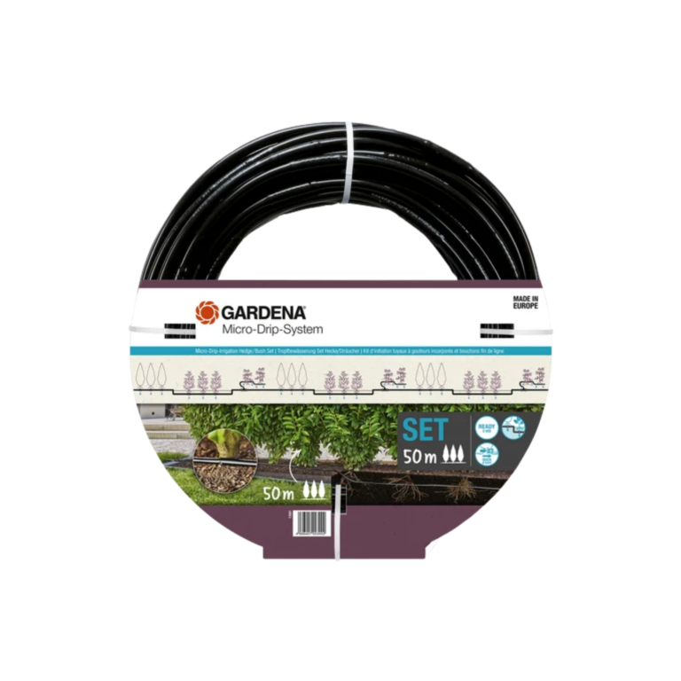 GARDENA Micro-Drip-Irrigation Hedge/Bush Set წვეთოვანი მორწყვის ნაკრები 50 მ